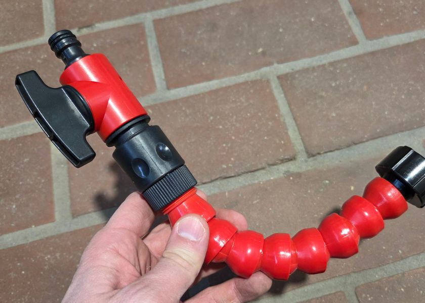 Einhell GE-PP 18 RB LI Akku Regenfasspumpe - Biegsamer Anschluss